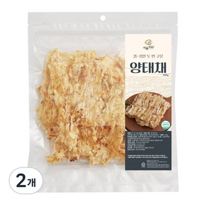 서울지앤비 두 번 구운 양태채, 200g, 2개