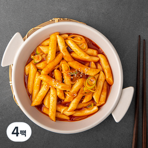오분떡볶이 달콤순, 370g, 4팩