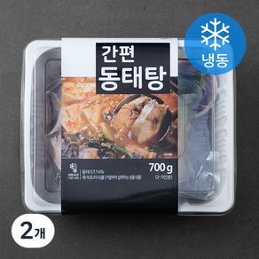 간편 동태탕 (냉동), 700g, 2개