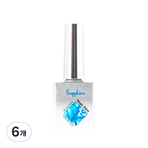 마그넷젤 매직비쥬 컬러젤 10ml, Sapphie, 6개