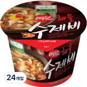 칠갑농산 해물수제비 매운맛