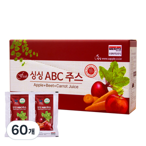 싱싱 ABC 주스, 100ml, 60개