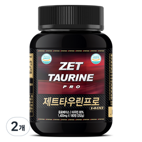 제트리션 제트타우린프로 1400mg, 2개, 180정