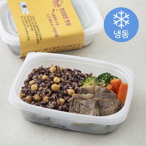 정성담은한상 숯불향에 구운 소고기 등심 & 7곡 잡곡밥 (냉동), 290g, 2개