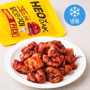 허닭 PICK 그릴드 한입 닭다리구이 매콤바베큐맛 (냉동), 100g, 5개