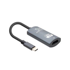 컴스 USB 3.1 C타입 M to HDMI F 컨버터 15cm