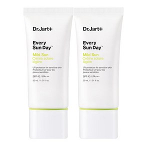 닥터자르트 에브리 선 데이 마일드 선 선스크린 SPF43 PA+++, 30ml, 2개