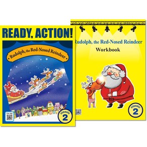 Ready Action! Classic Level 2 : Rudolph the Red-Nosed Reindee + Wokbook 세트, 에이리스트