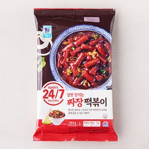 대림선 짜장떡볶이, 343g, 1개