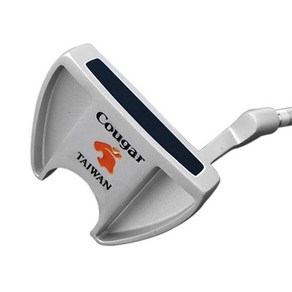 CougarGolf 남성용 블레이드 말렛 반달 퍼터 88.9cm