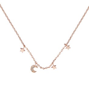 마리끌레르 여성용 14K Gold Plated 아델라 목걸이 MCNL0251 + 케이스 세트