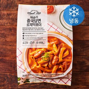 HOMESTAURANT 중국당면 로제떡볶이 밀키트 2인분 (냉동), 630g, 1개