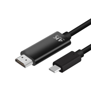 Ucommece 4K 스마트폰 USB C타입 to HDMI 미러링 케이블 3m, UC-CB22