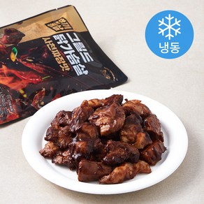 한끼통살 그릴드 닭가슴살 사천짜장맛 (냉동), 100g, 10개