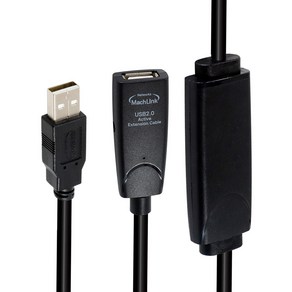 마하링크 USB 2.0 리피터 연장 케이블 CP-1655, 1개, 30m