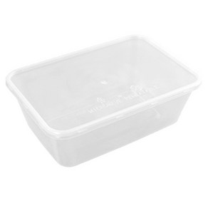 PP 1칸 내열도시락 750A, 50개입, 1개