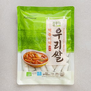 풀무원 우리쌀 한입 떡볶이떡, 400g, 1개