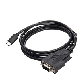 Coms USB C타입 to RS232 DB9 Male 변환 케이블 1.5m