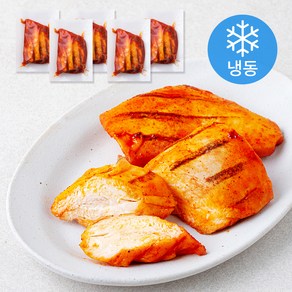 코코스 통살 닭가슴살 떡볶이맛 (냉동), 100g, 5개