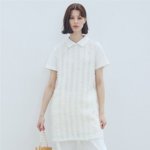 라티젠 LQ COLLAR LACE DRESS