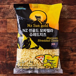 NZ썬골드 모짜렐라 슈레드치즈, 1kg, 1개