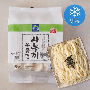 면사랑 사누끼 우동면 5개입 (냉동), 1.15kg, 1개