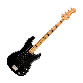 스콰이어 Classic Vibe 70s Pecision Bass 기타 MN, 037-4520-506, BLACK, 1개