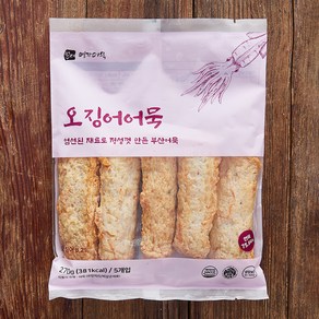 영자어묵 오징어어묵 5입, 270g, 1개