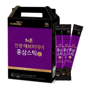 대상웰라이프 진생 에브리데이 홍삼스틱 순 10ml x 100p