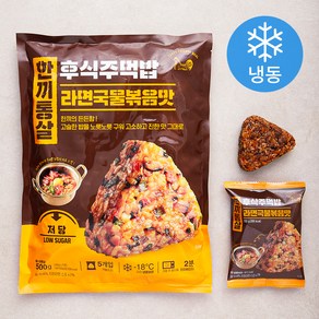 한끼통살 후식주먹밥 라면국물볶음맛 5개입 (냉동)