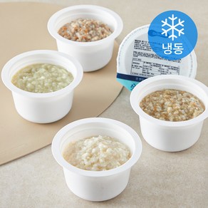 베베쿡 중기2 7~9개월 예비 이유식 160g x 4종 A세트 (냉동), 640g, 1세트
