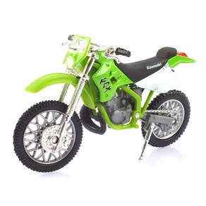 MOTORMAX 1:18 레프리카 가와사키 KDX220R 오토바이 모형 MTX019039GR, 그린, 1개