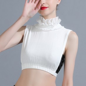 소니오 넥 레이스 페이크 셔츠 XL