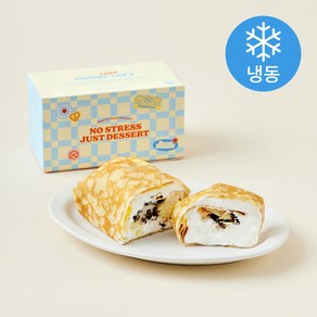 빌리엔젤 커스터드 바닐라 수건 케이크 (냉동), 130g, 1개