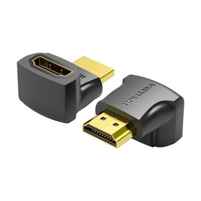 벤션 HDMI 270도 M to F 연장 젠더 2p