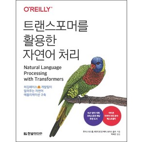 트랜스포머를 활용한 자연어 처리 : 허깅페이스 개발팀이 알려주는 자연어 애플리케이션 구축, 한빛미디어