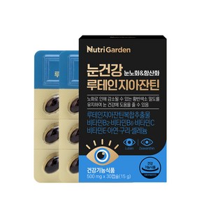 뉴트리가든 눈건강 루테인지아잔틴 15g, 1개, 30정