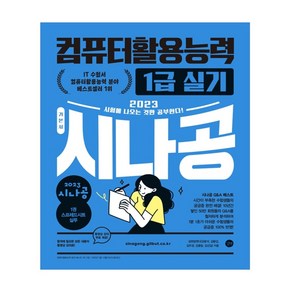 2023 시나공 컴퓨터활용능력 1급 실기