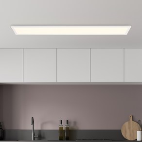 원하 DS 에코 시드 직하직부 평판등 엣지등 1285X180 LED40W 플리커프리, 화이트 + 주백색