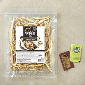 해맑은푸드 빠삭 구운 먹태 + 소스 세트, 160g, 1개