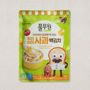 풀무원 우리아이 사과 백김치, 300g, 1개