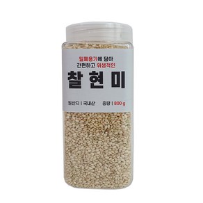 대한농산 통에담은 찰현미, 800g, 1개