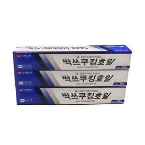 삼아삭스호일 싹쓰쿠킹호일 30cm x 50m, 3개