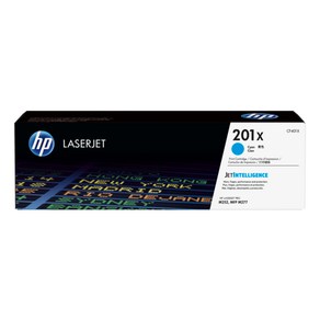 HP 토너 No.201X CF401X, 파랑, 1개