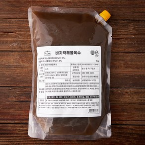 hcook 바지락해물육수, 2kg, 1개