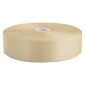 아이엔피 고밀도 공단리본 40mm, A073 연베이지, 90m