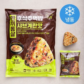 한끼통살 후식주먹밥 샤브계란맛 5개입 (냉동)