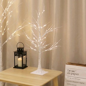 USB 자작나무 LED 무드등 60cm