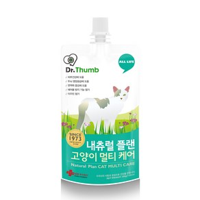 닥터썸 고양이 내츄럴플랜 영양제, 종합영양제, 200g, 1개