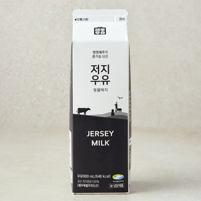 제주우유 동물복지 저지우유, 1개, 900ml